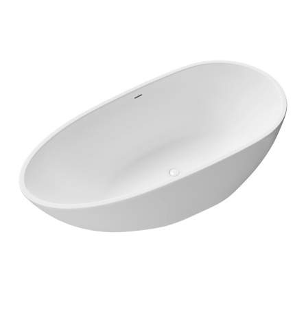 Ванна акриловая Grossman Fly GR-1102M 170х80 отдельностоящая овальная с ножками